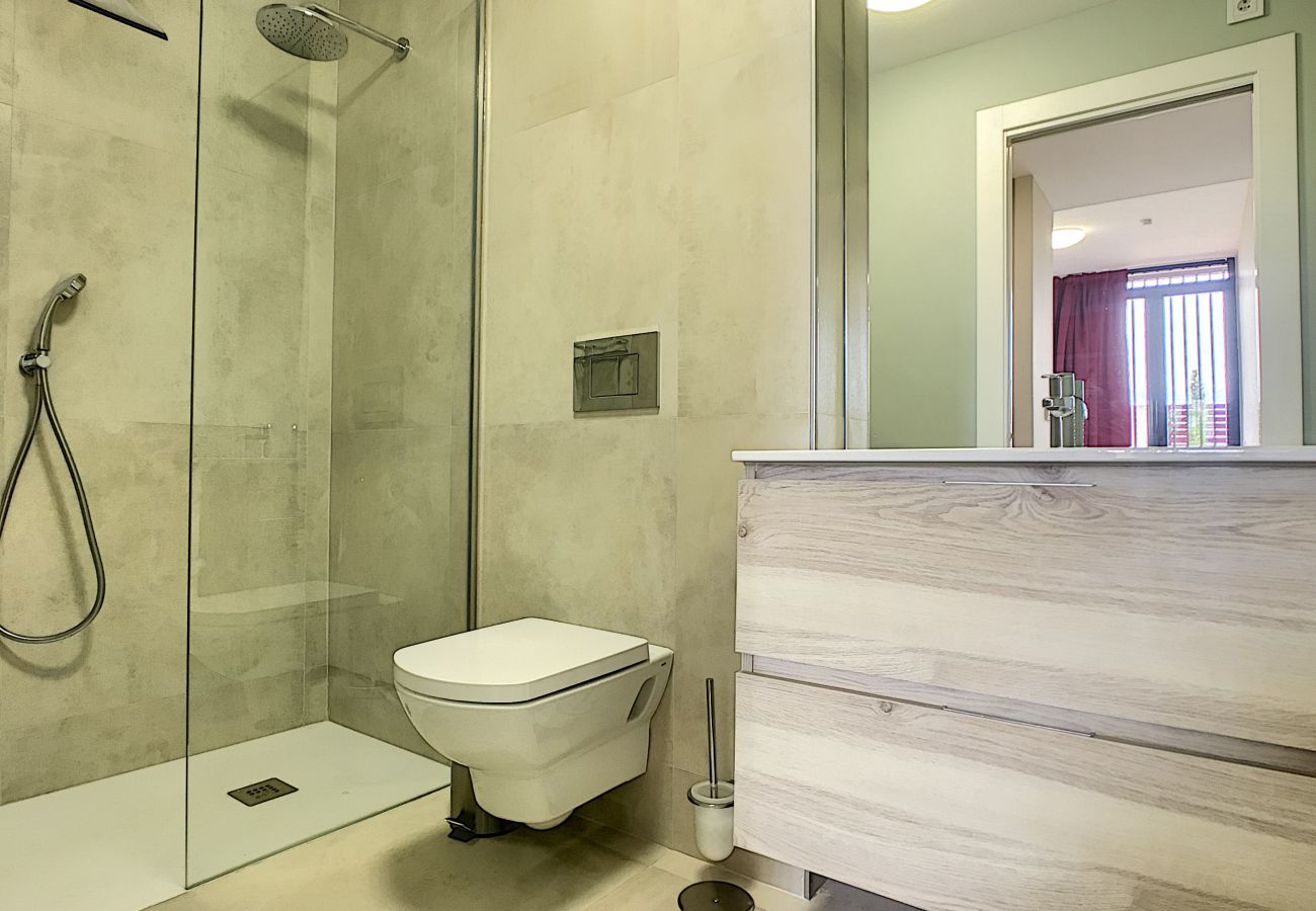 Apartment in Mar de Cristal - Modern, pool view, south east facing