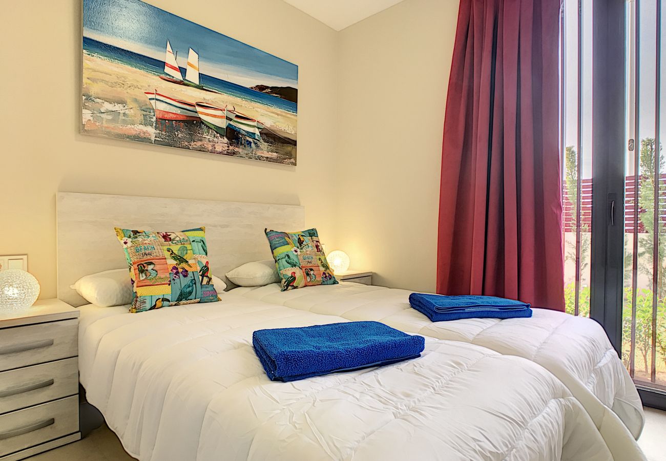 Apartment in Mar de Cristal - Modern, pool view, south east facing