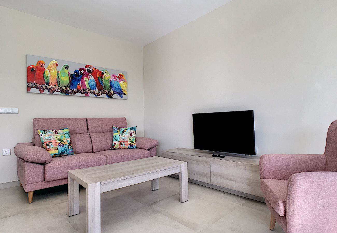 Apartment in Mar de Cristal - Modern, pool view, south east facing