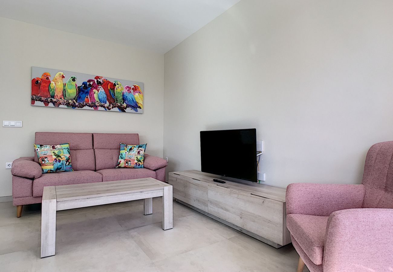 Apartment in Mar de Cristal - Modern, pool view, south east facing