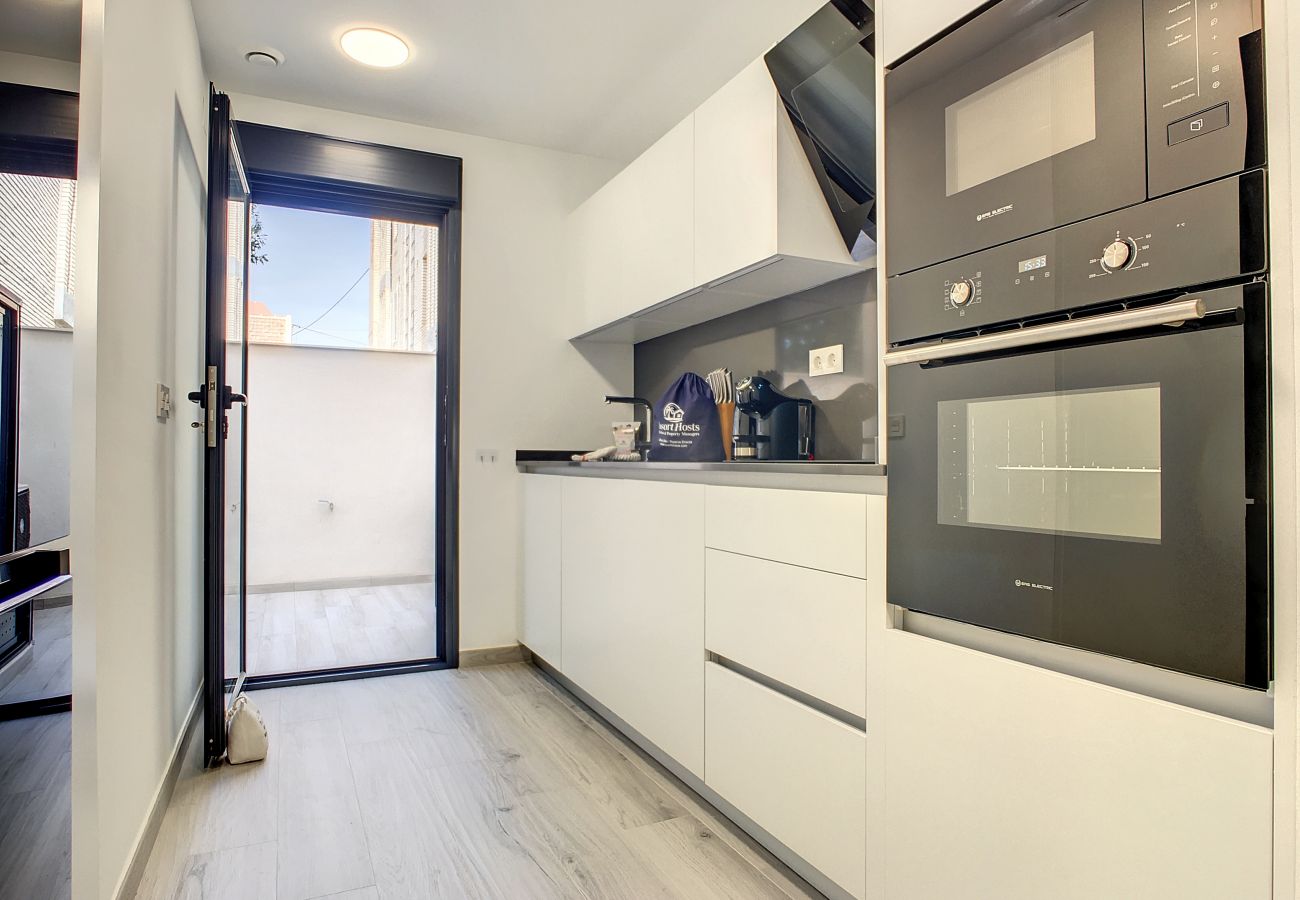 Apartment in Santiago de la Ribera - Ground floor, 100m from beach, pool, wifi, parking