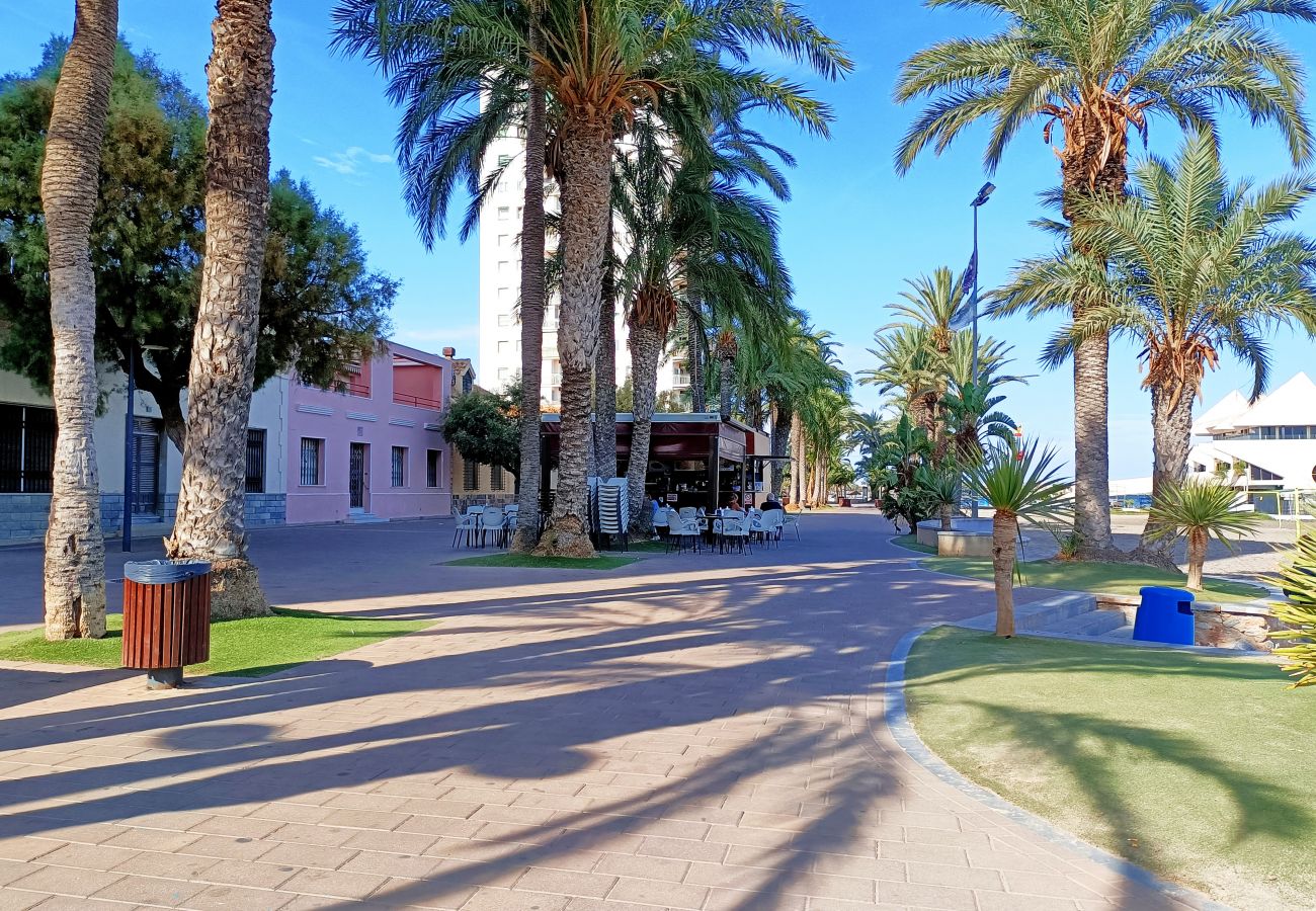 Apartment in Santiago de la Ribera - Ground floor, 100m from beach, pool, wifi, parking