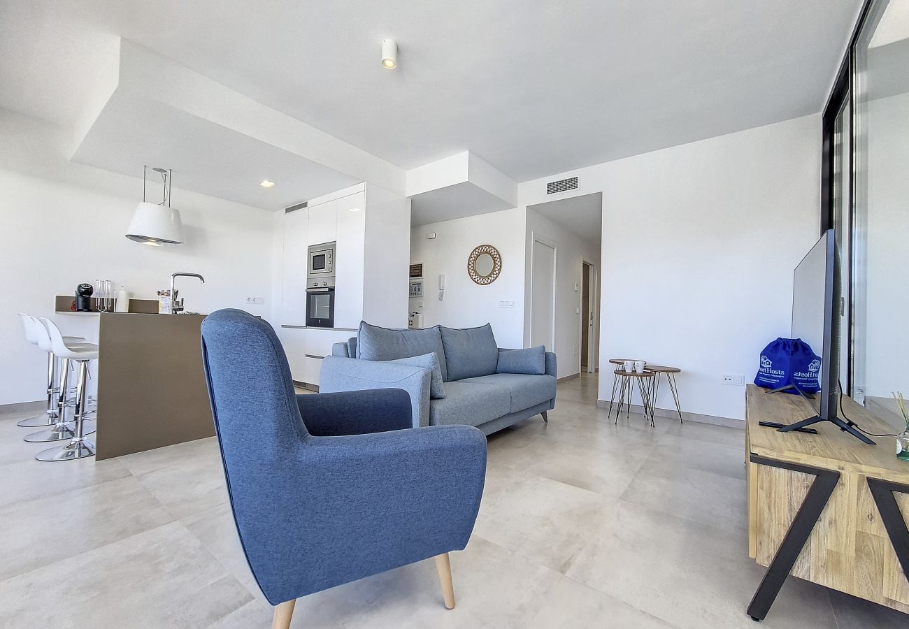 Apartment in Mar de Cristal - Penthouse with roof terrace and pool views