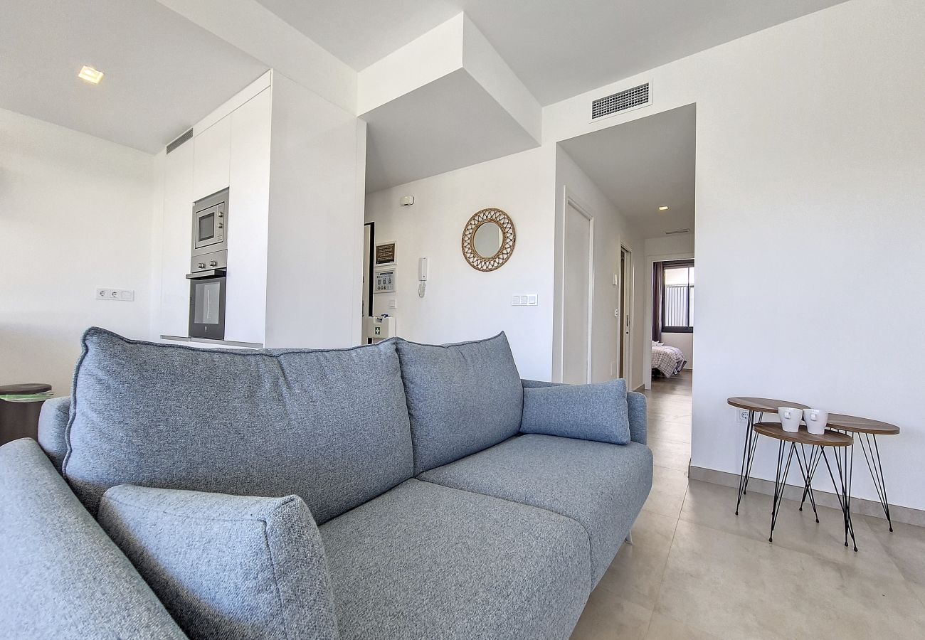 Apartment in Mar de Cristal - Penthouse with roof terrace and pool views