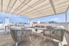 Apartment in Mar de Cristal - Penthouse with roof terrace and pool views
