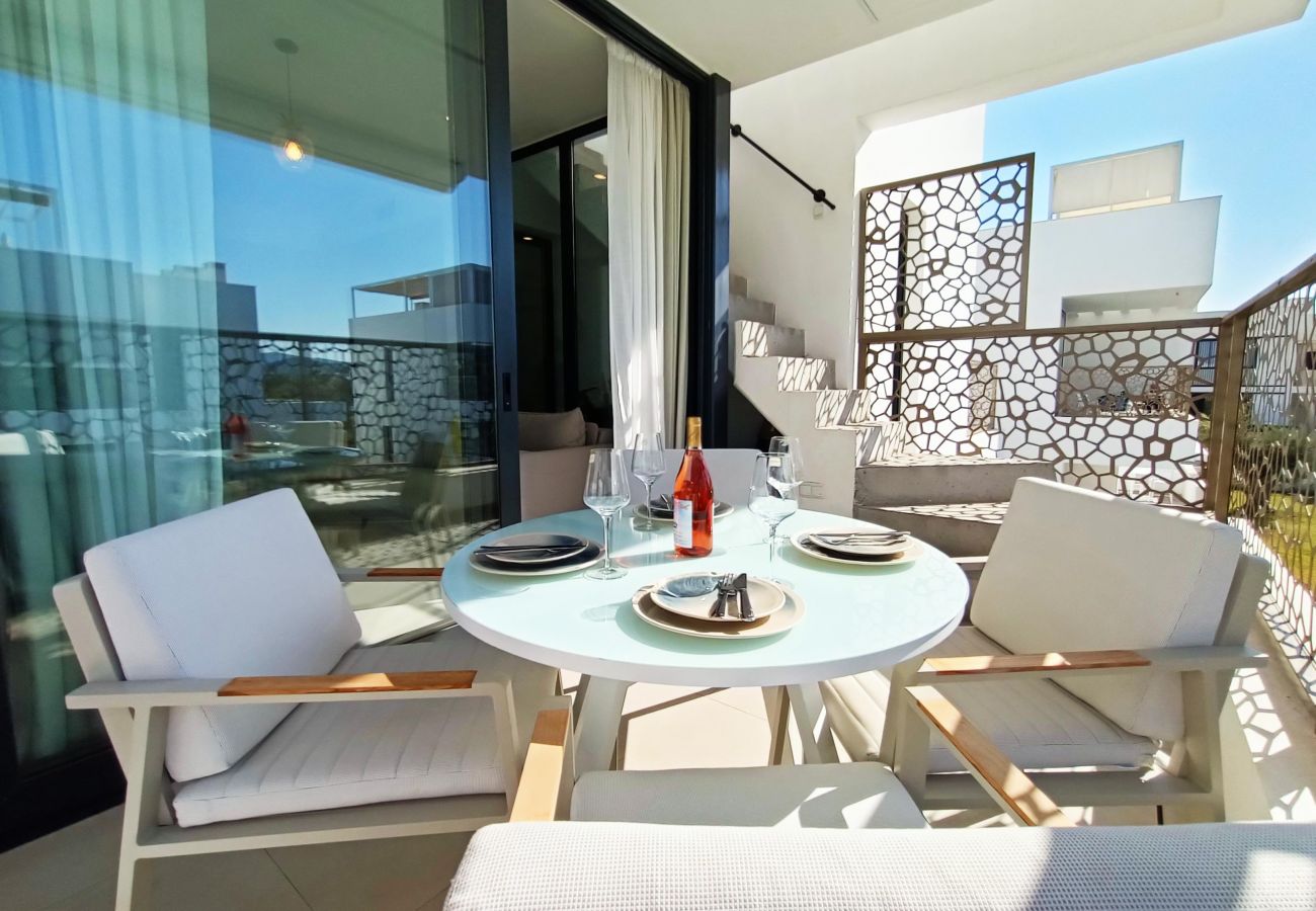 Apartment in Mar de Cristal - Penthouse apartment with pool and sea views