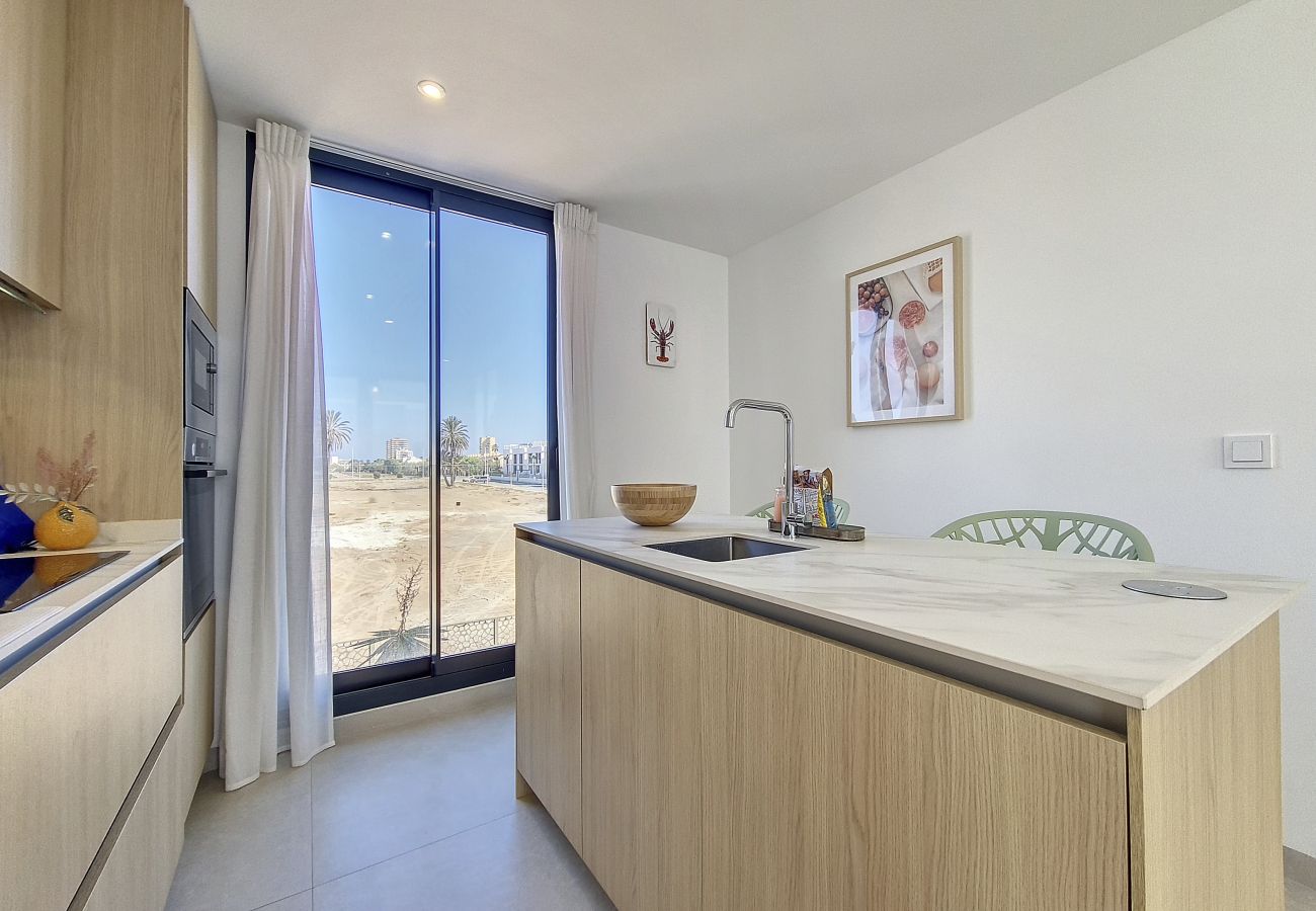 Apartment in Mar de Cristal - Penthouse apartment with pool and sea views