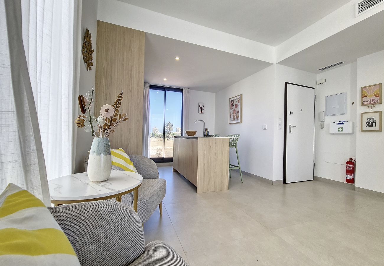 Apartment in Mar de Cristal - Penthouse apartment with pool and sea views