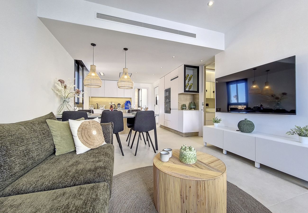 Apartment in San Pedro del Pinatar - Penthouse apartment with pool, parking and Wi-Fi
