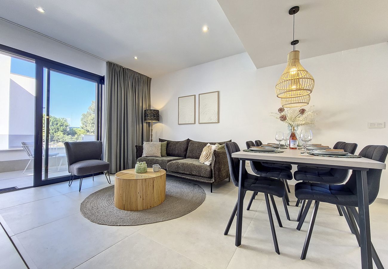 Apartment in San Pedro del Pinatar - Penthouse apartment with pool, parking and Wi-Fi