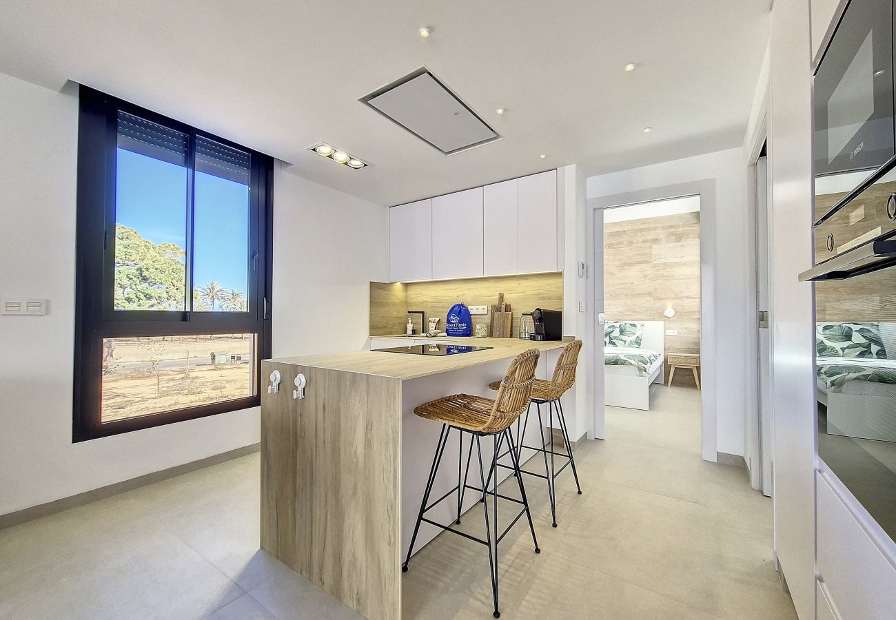 Apartment in San Pedro del Pinatar - Penthouse apartment with pool, parking and Wi-Fi