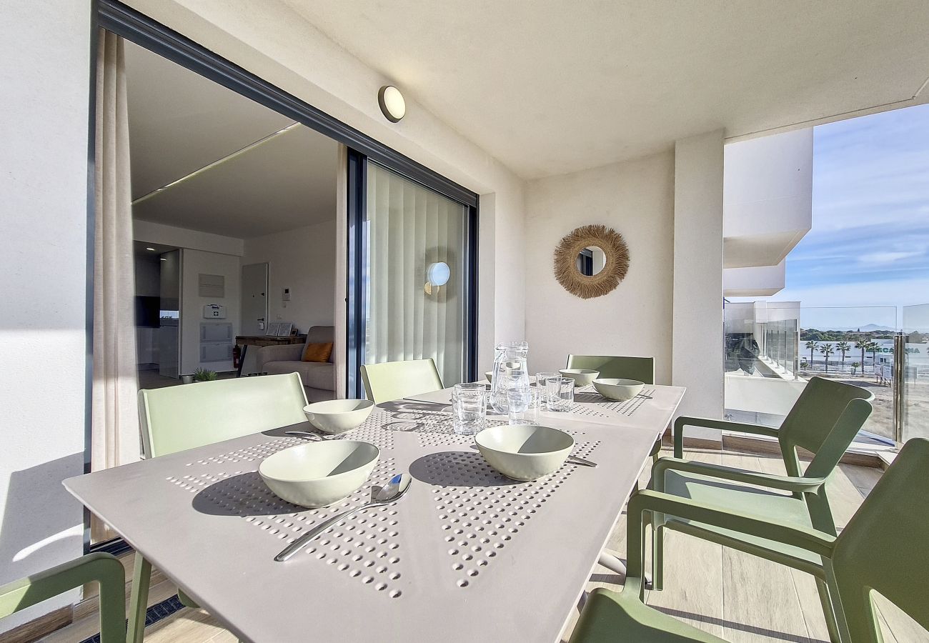 Apartment in San Javier - Penthouse Apartment with Sea and Pool Views