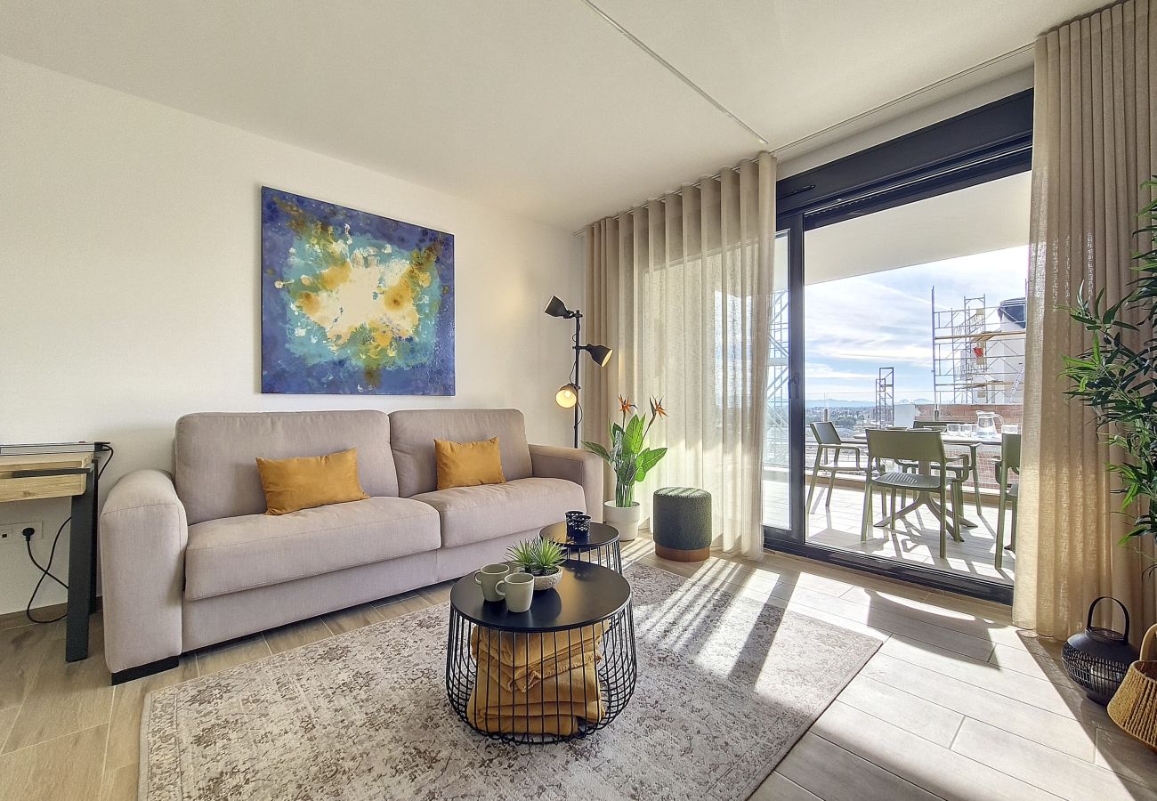 Apartment in San Javier - Penthouse Apartment with Sea and Pool Views