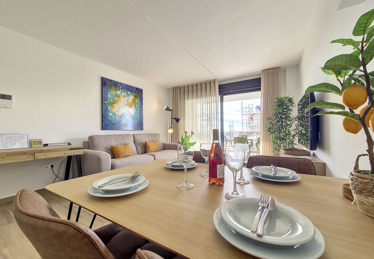 Apartment in San Javier - Penthouse Apartment with Sea and Pool Views