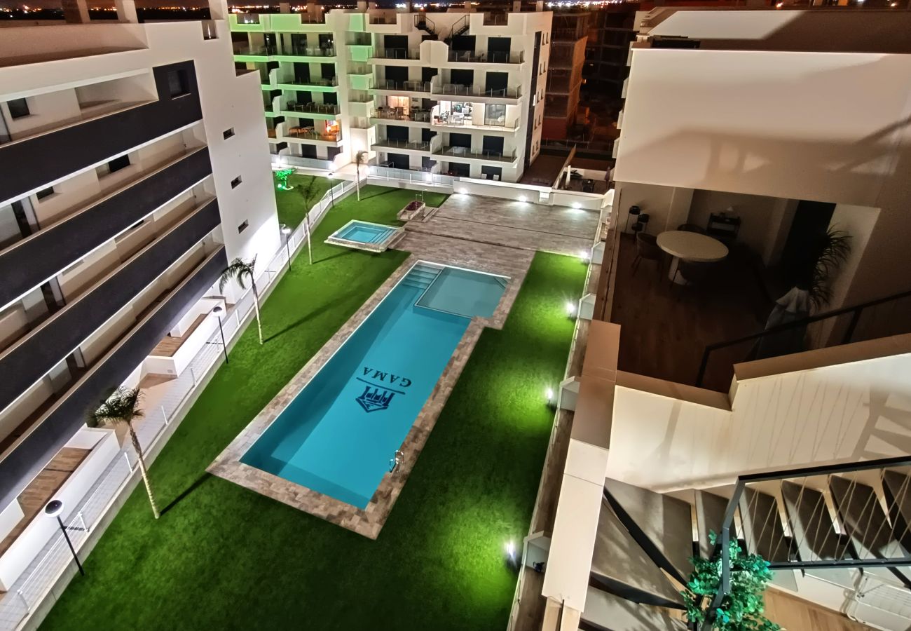Apartment in San Javier - Penthouse Apartment with Sea and Pool Views