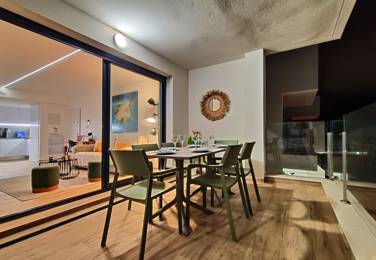 Apartment in San Javier - Penthouse Apartment with Sea and Pool Views