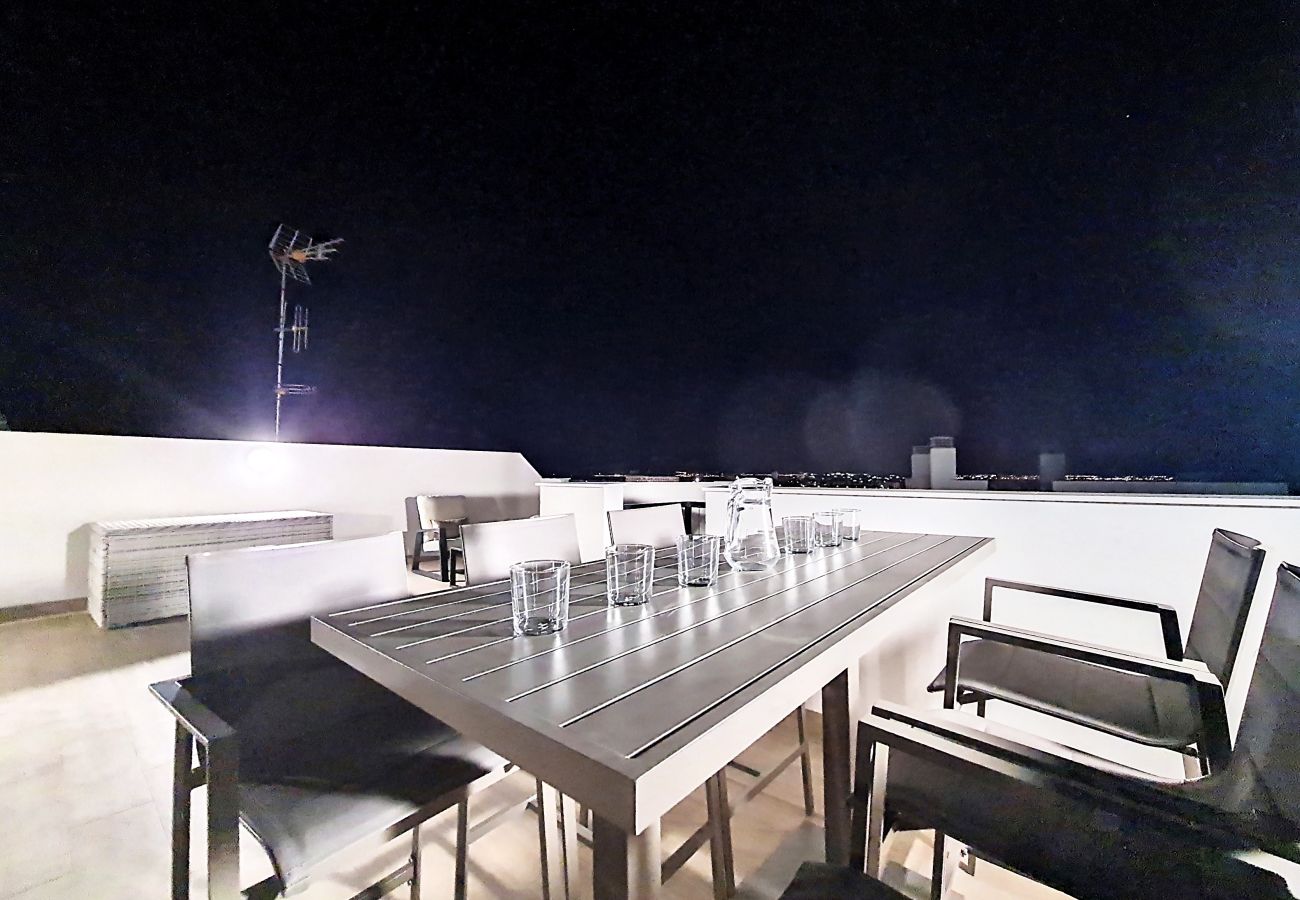 Apartment in San Javier - Penthouse Apartment with Sea and Pool Views