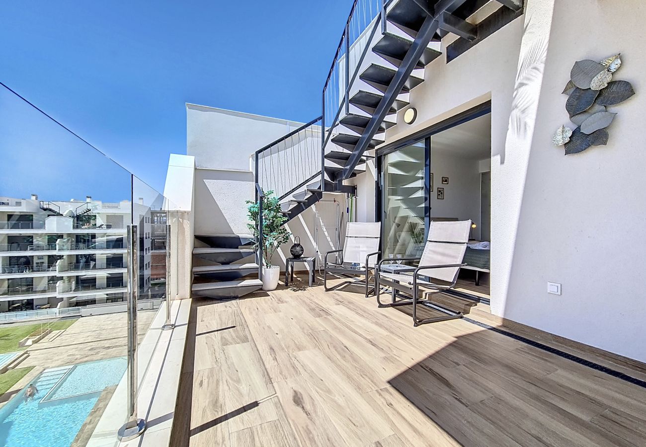 Apartment in San Javier - Penthouse Apartment with Sea and Pool Views