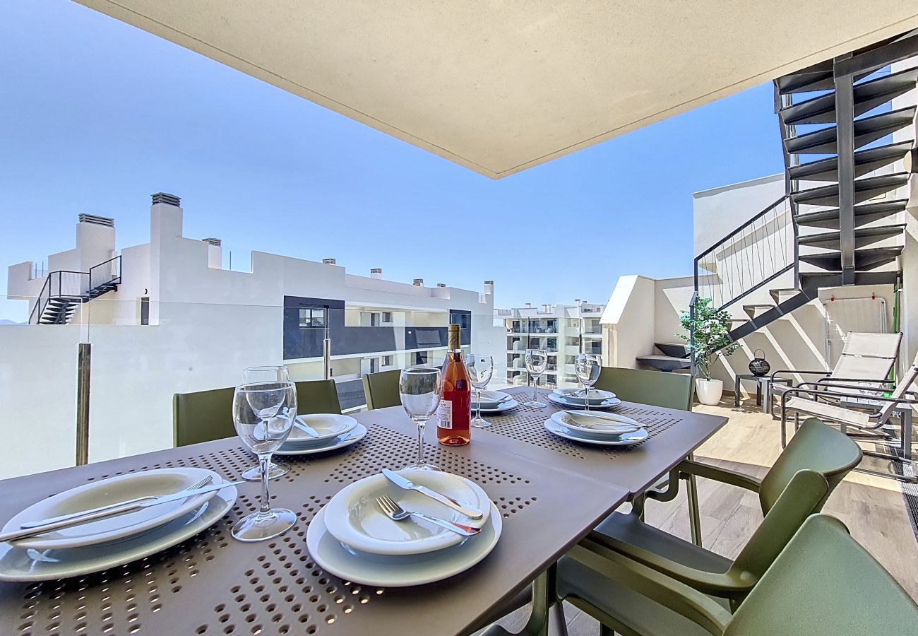 Apartment in San Javier - Penthouse Apartment with Sea and Pool Views