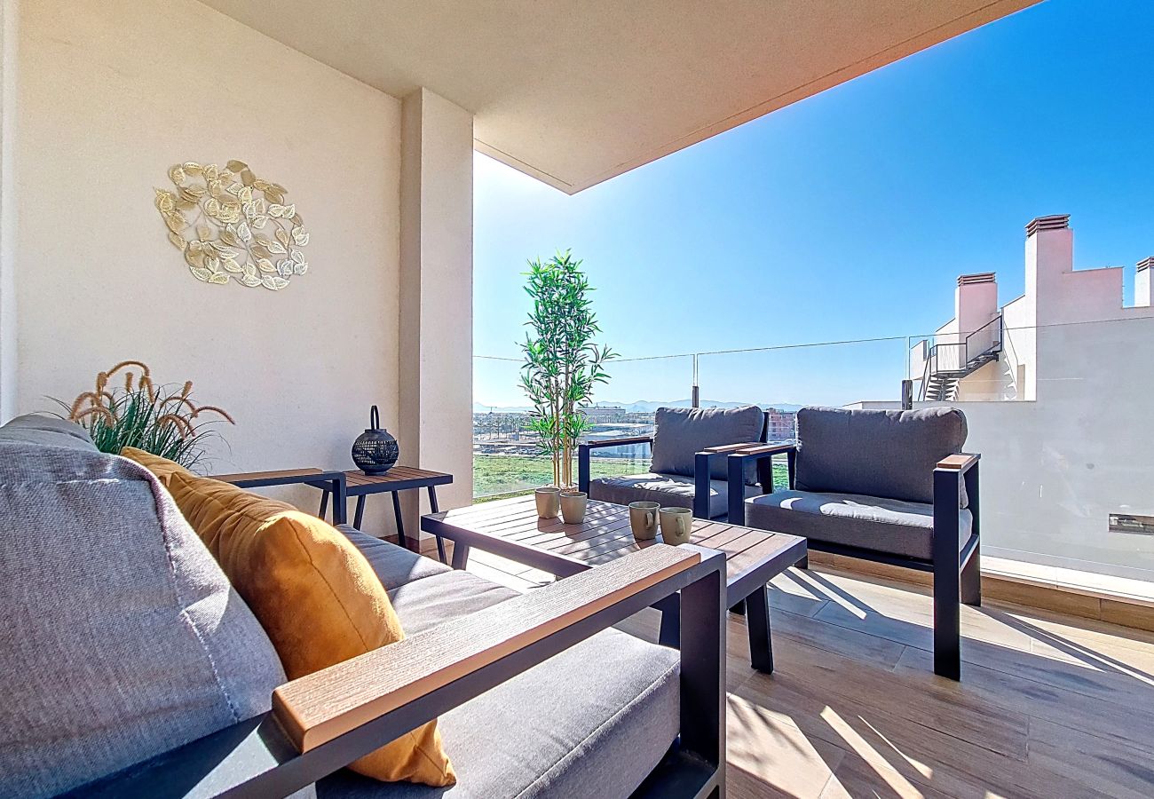 Apartment in San Javier - Penthouse Apartment with Sea and Pool Views