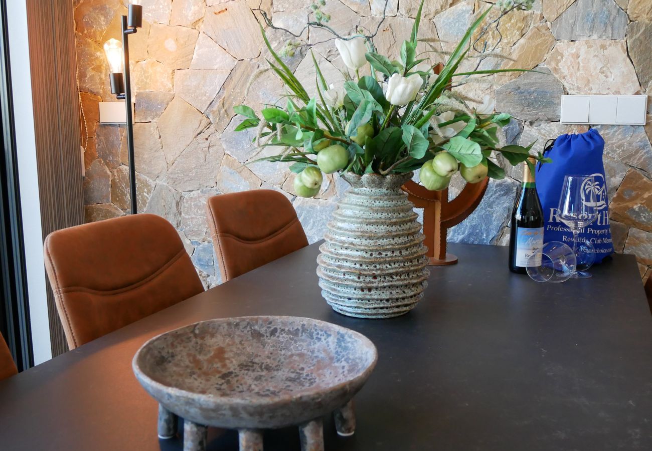 Villa in Santiago de la Ribera - Villa with private pool, and terrace, Wi-Fi and BBQ