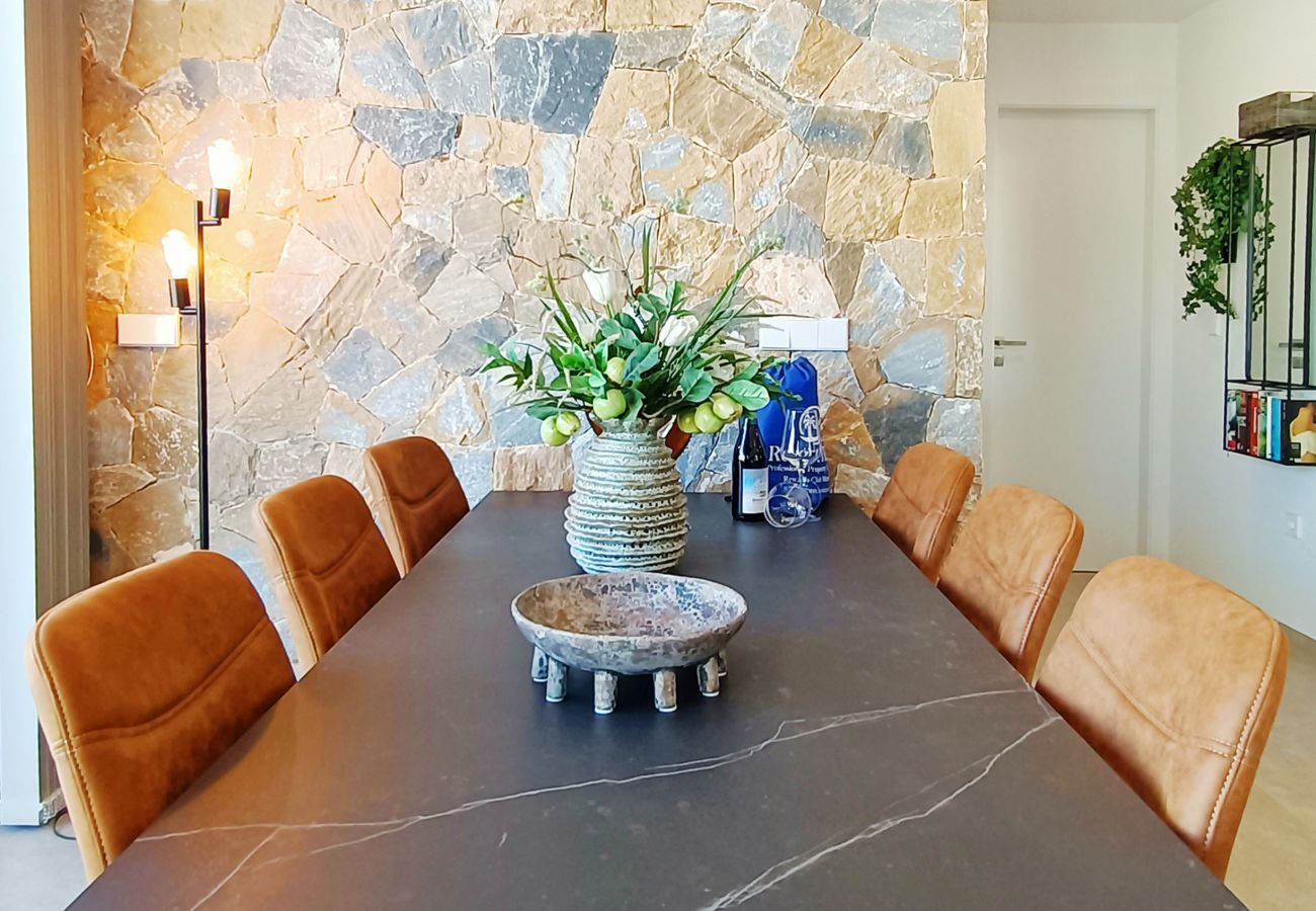 Villa in Santiago de la Ribera - Villa with private pool, and terrace, Wi-Fi and BBQ
