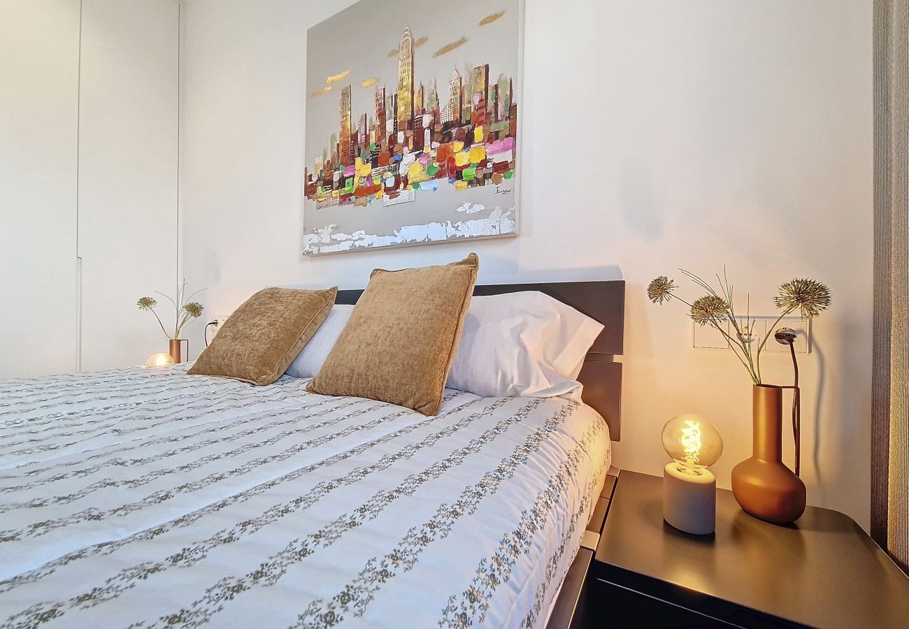 Villa in Santiago de la Ribera - Villa with private pool, and terrace, Wi-Fi and BBQ