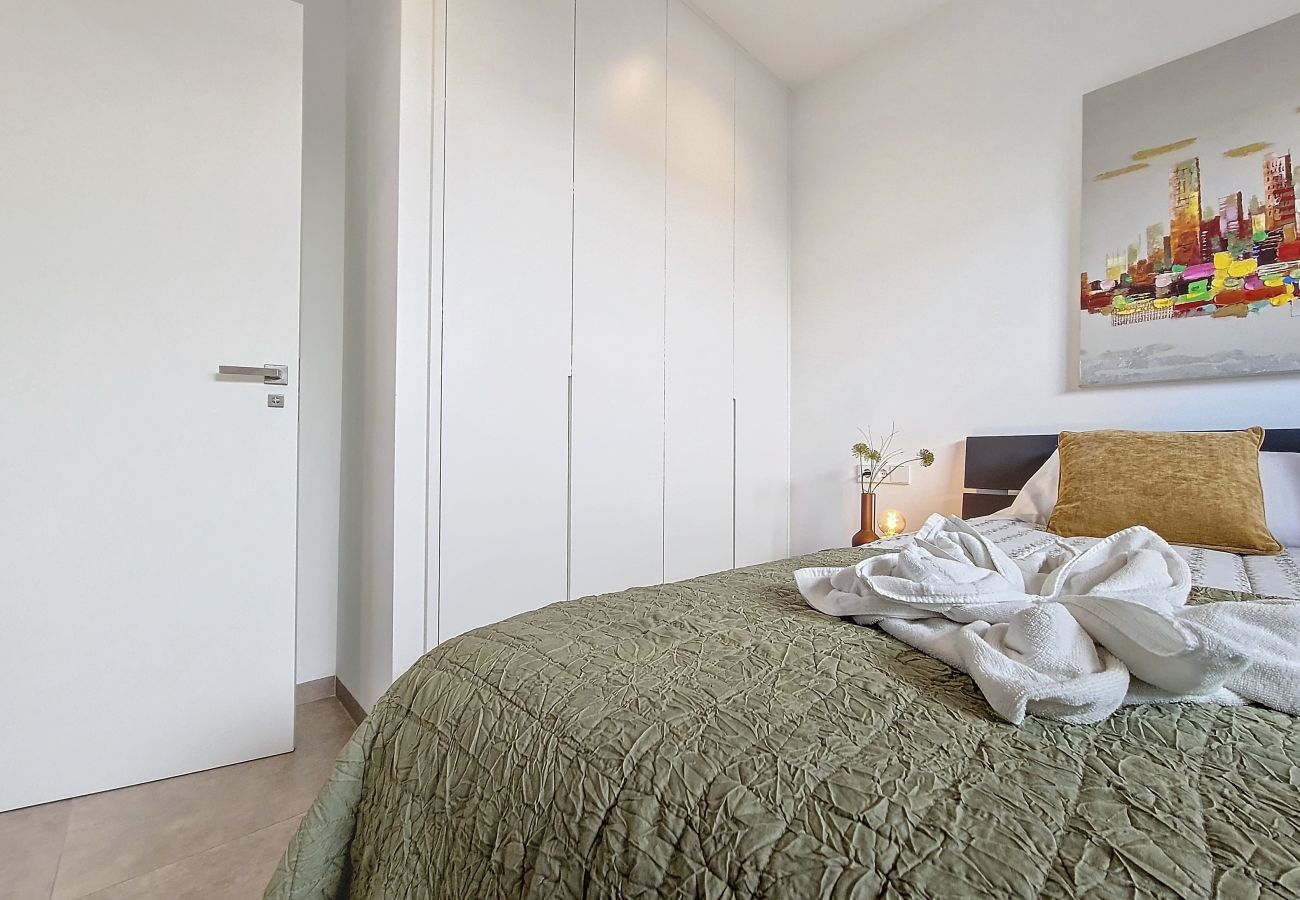 Villa in Santiago de la Ribera - Villa with private pool, and terrace, Wi-Fi and BBQ