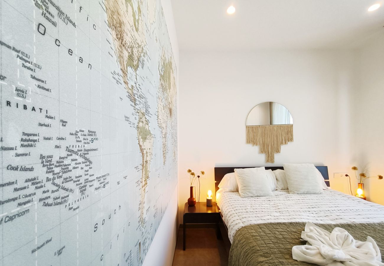 Villa in Santiago de la Ribera - Villa with private pool, and terrace, Wi-Fi and BBQ