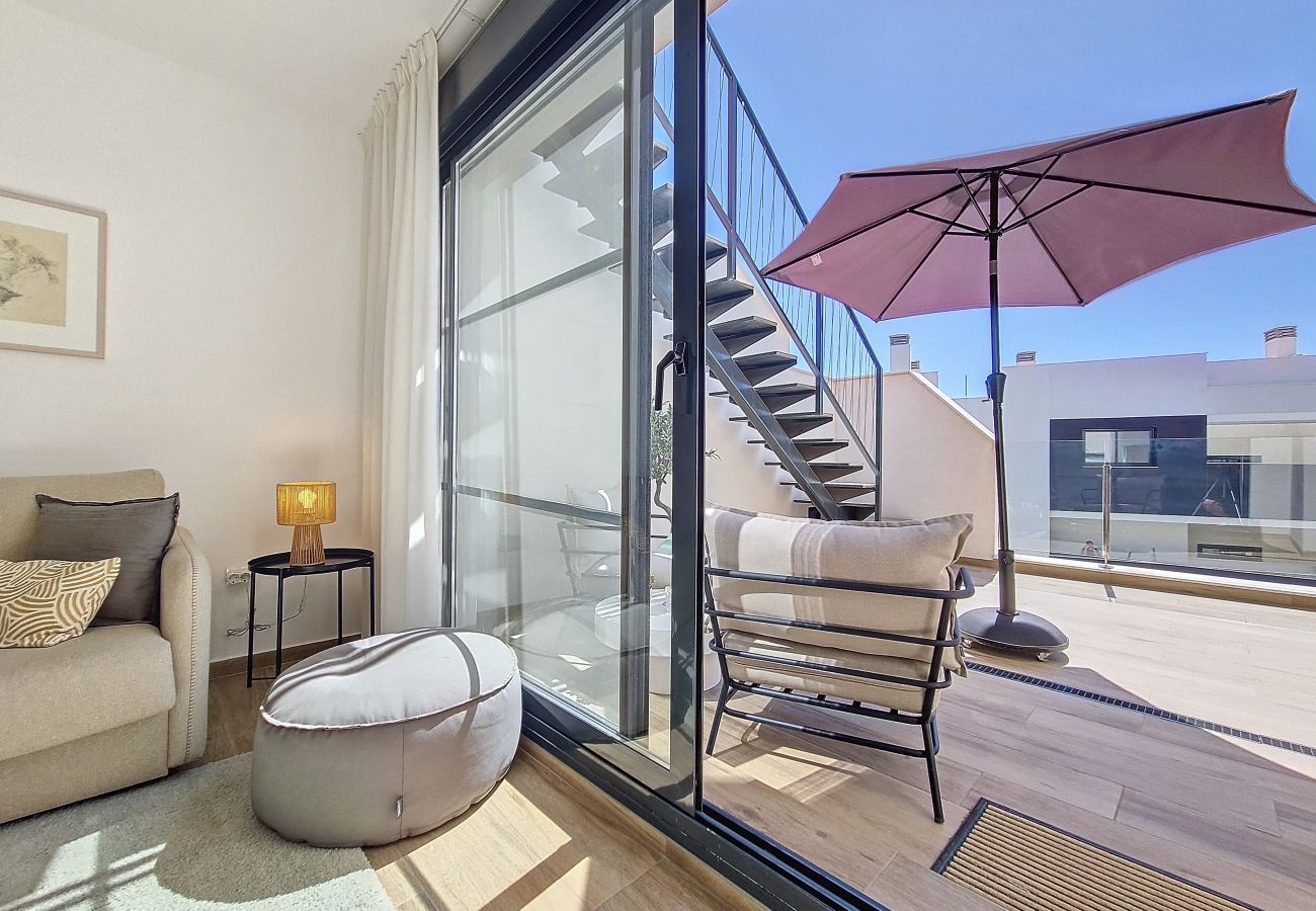 Apartment in San Javier - Penthouse with jacuzzi and roof terrace