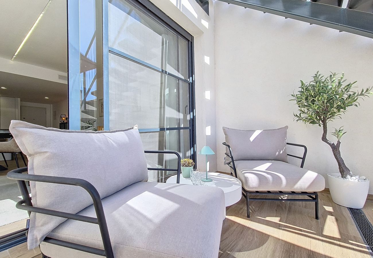 Apartment in San Javier - Penthouse with jacuzzi and roof terrace