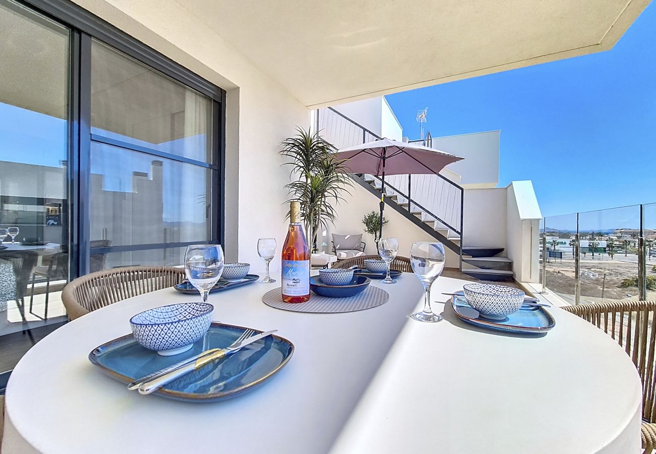 Apartment in San Javier - Penthouse with jacuzzi and roof terrace
