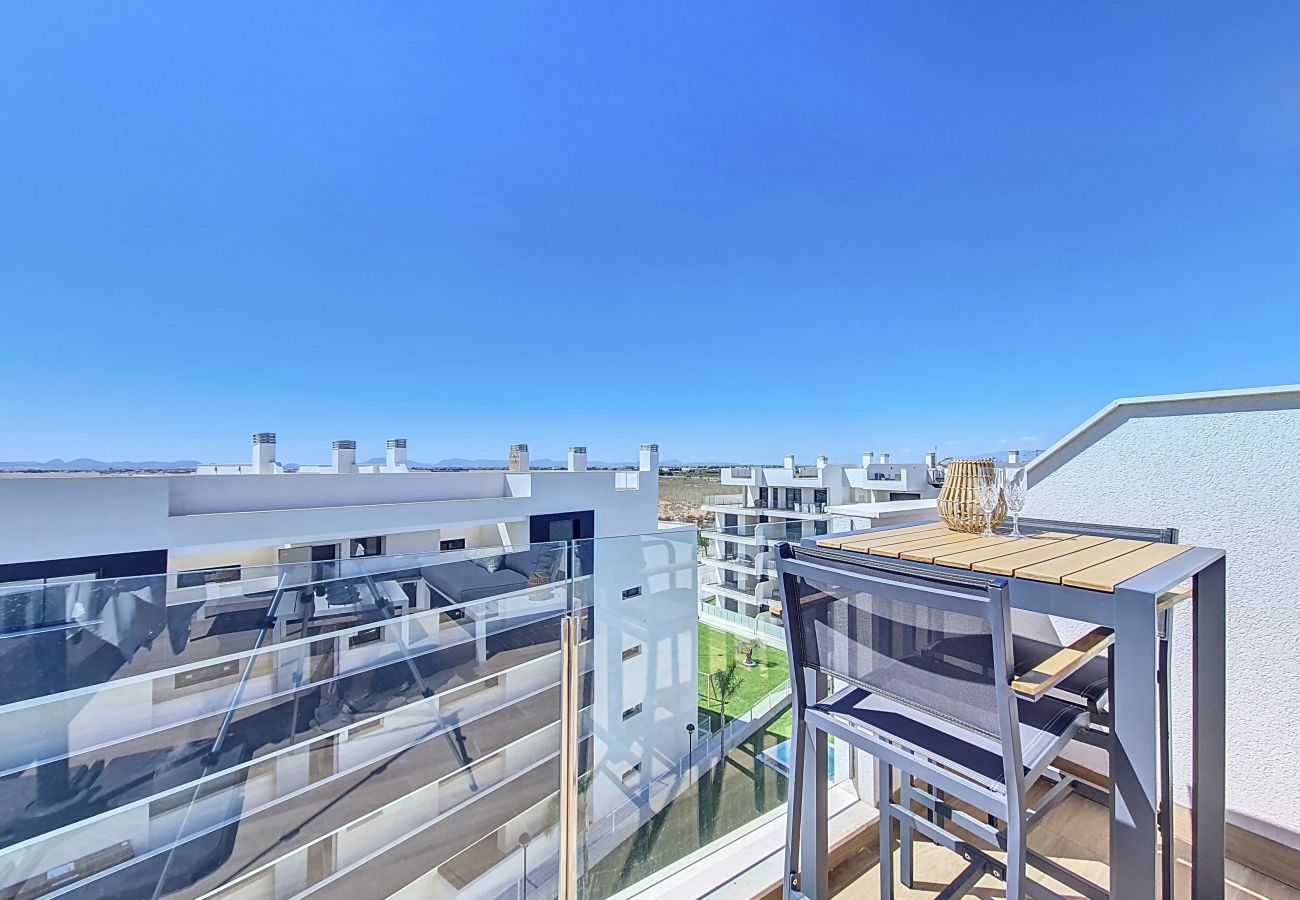 Apartment in San Javier - Penthouse with jacuzzi and roof terrace