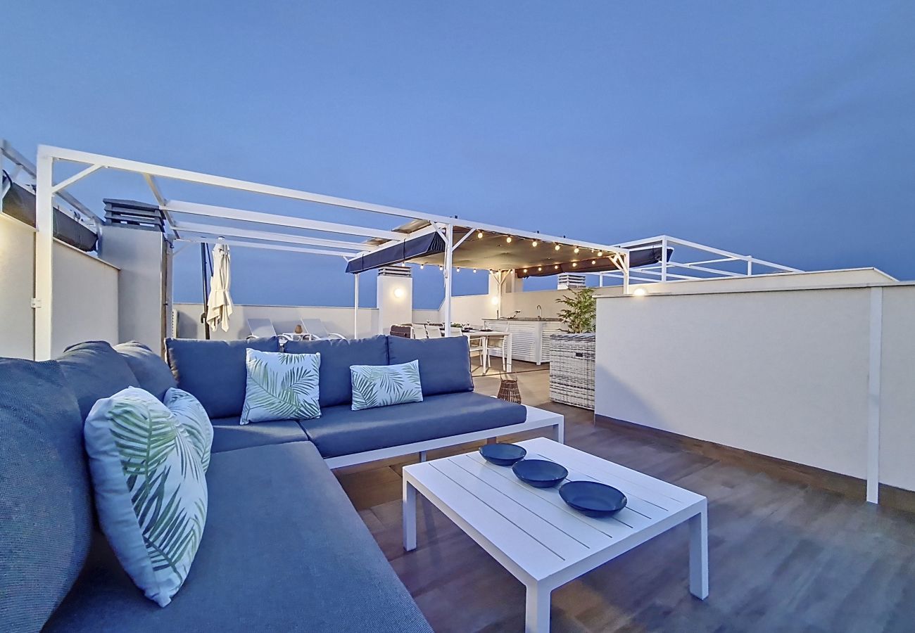 Apartment in San Javier - Penthouse with jacuzzi and roof terrace
