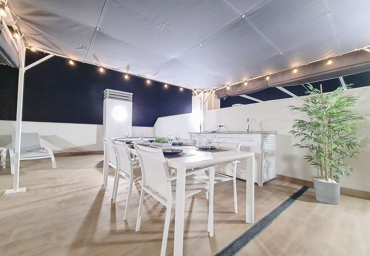 Apartment in San Javier - Penthouse with jacuzzi and roof terrace