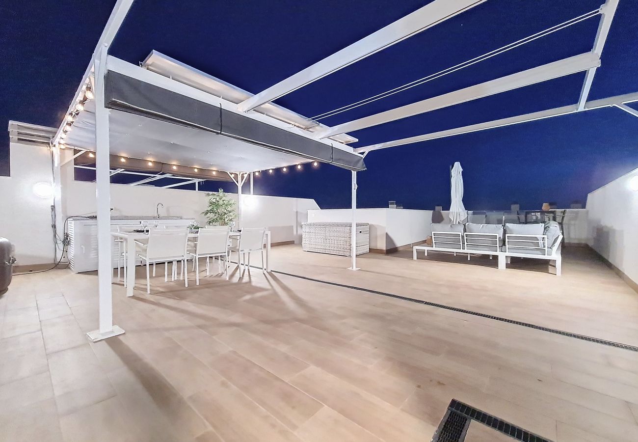 Apartment in San Javier - Penthouse with jacuzzi and roof terrace