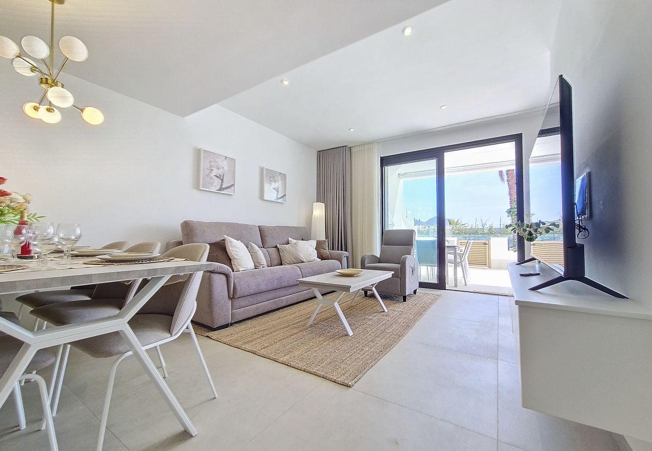 Apartment in Mar de Cristal - Poolside apartment, close to the beach