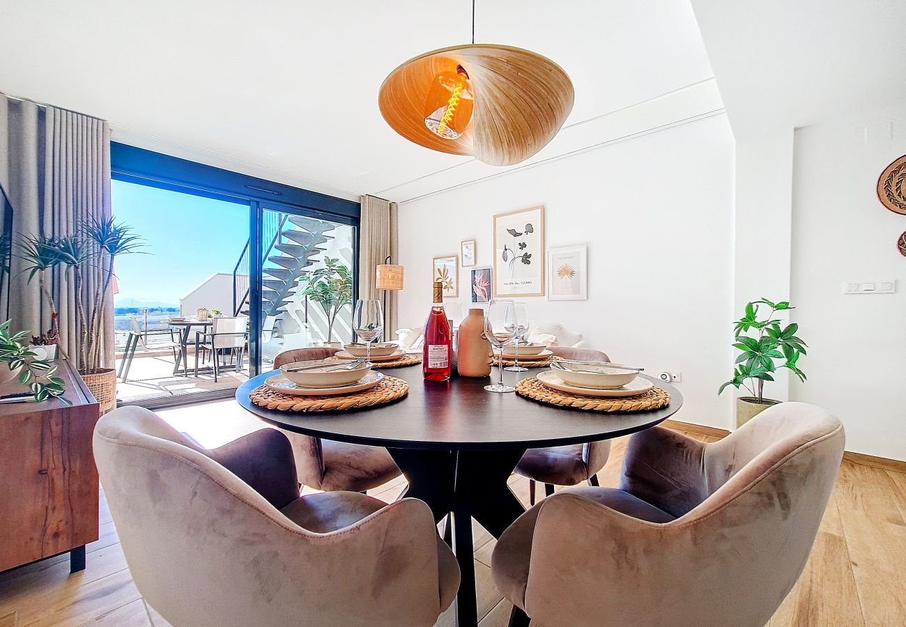 Apartment in San Javier - Penthouse with private roof terrace with jacuzzi