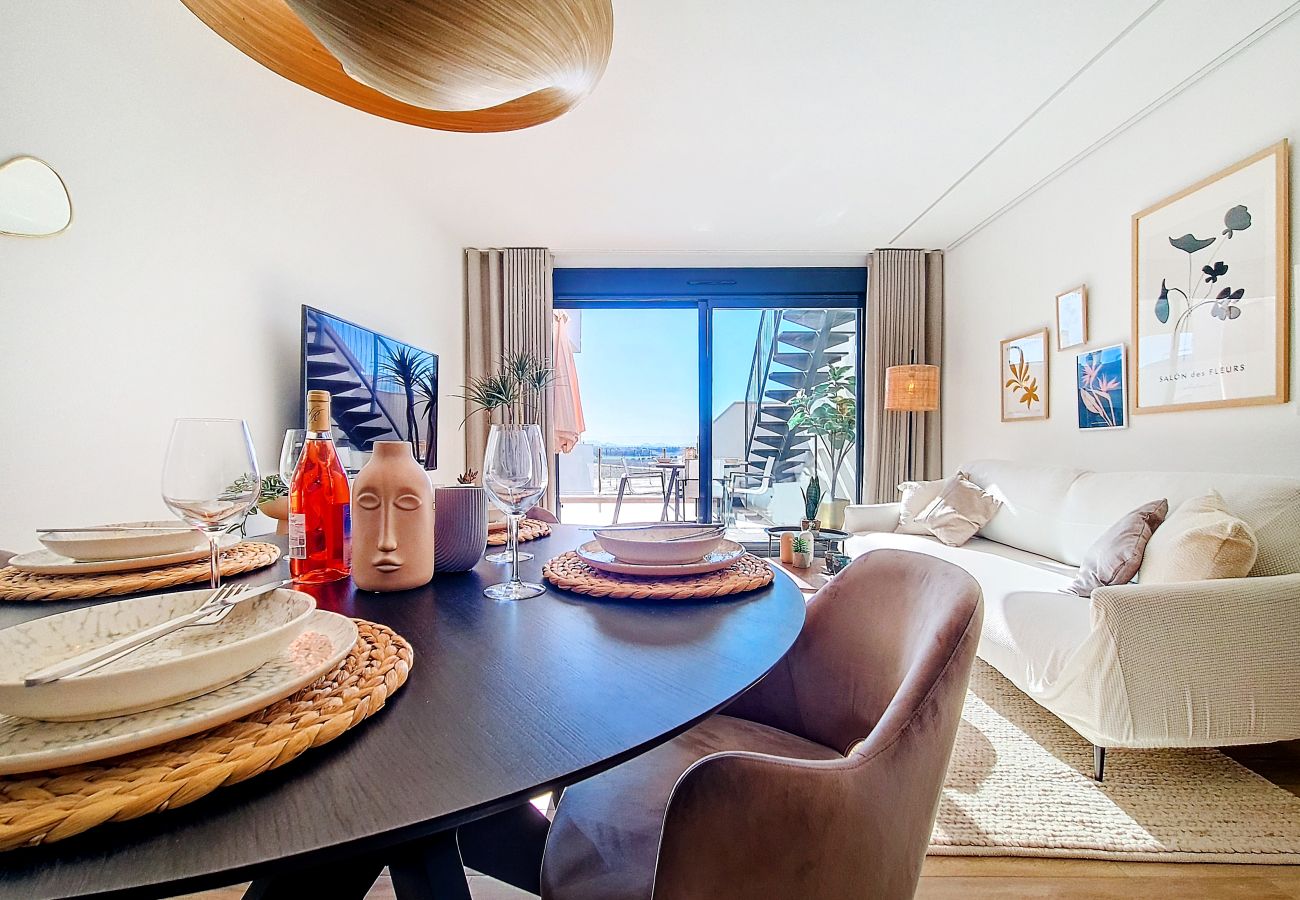 Apartment in San Javier - Penthouse with private roof terrace with jacuzzi