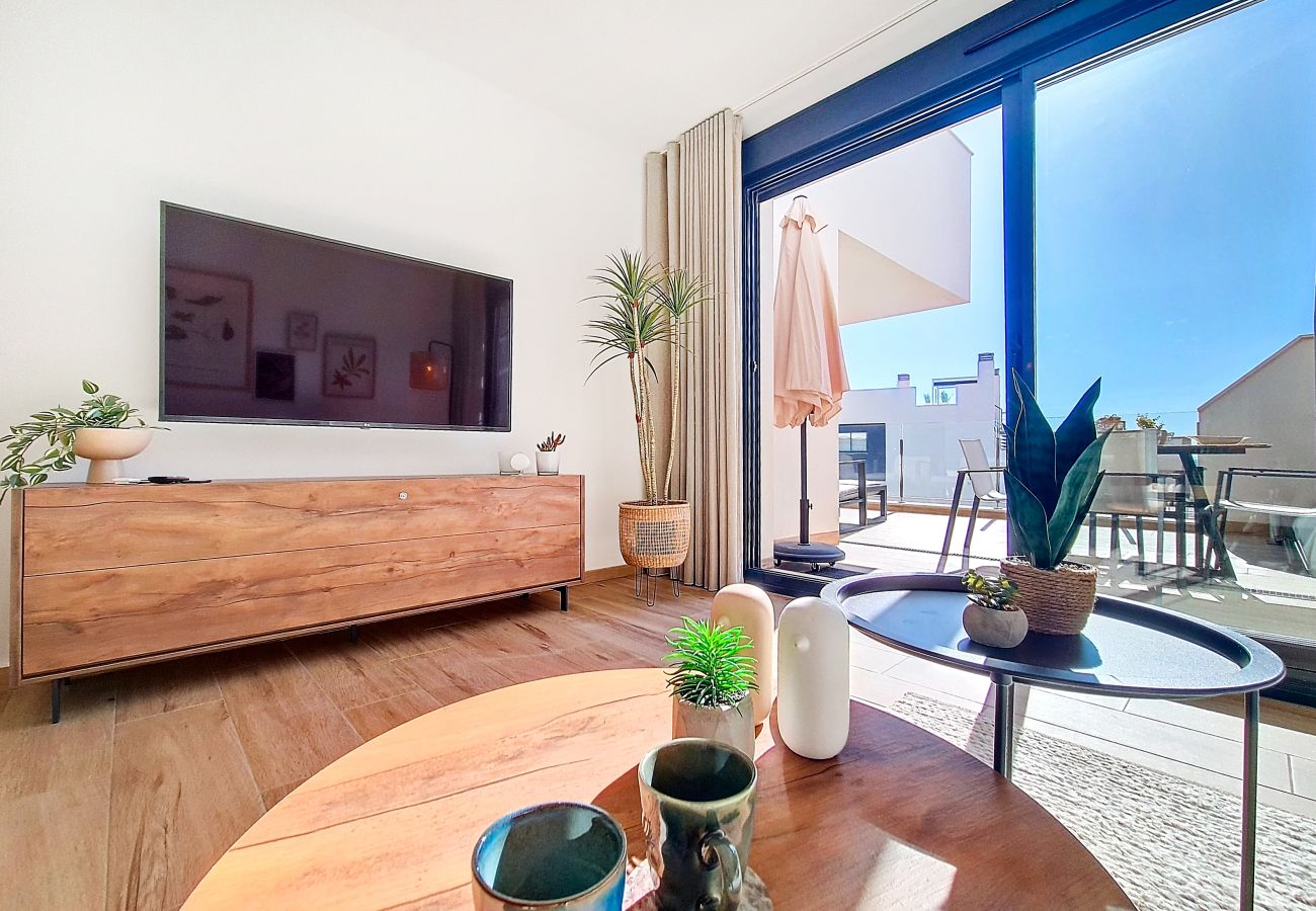 Apartment in San Javier - Penthouse with private roof terrace with jacuzzi