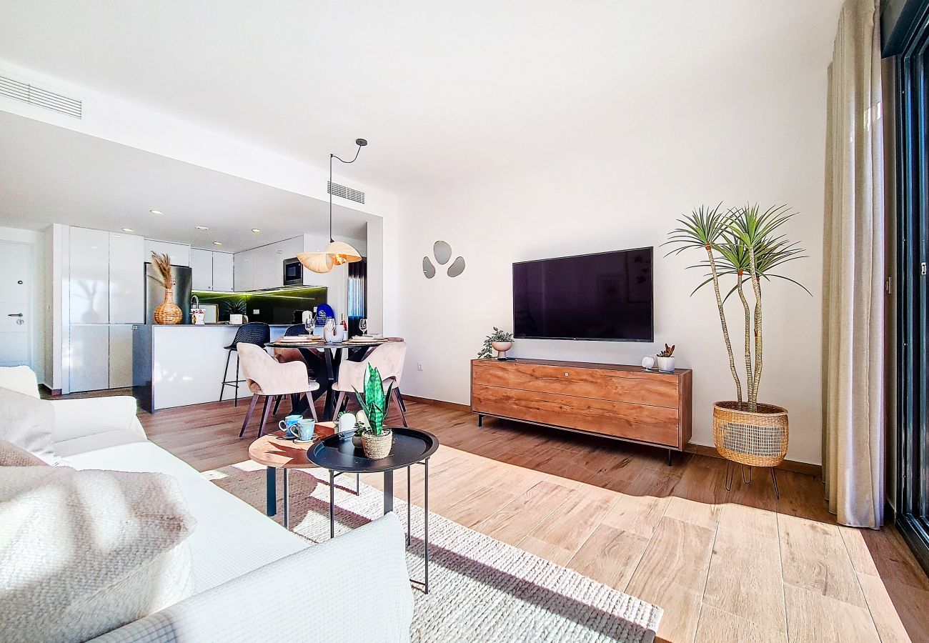 Apartment in San Javier - Penthouse with private roof terrace with jacuzzi