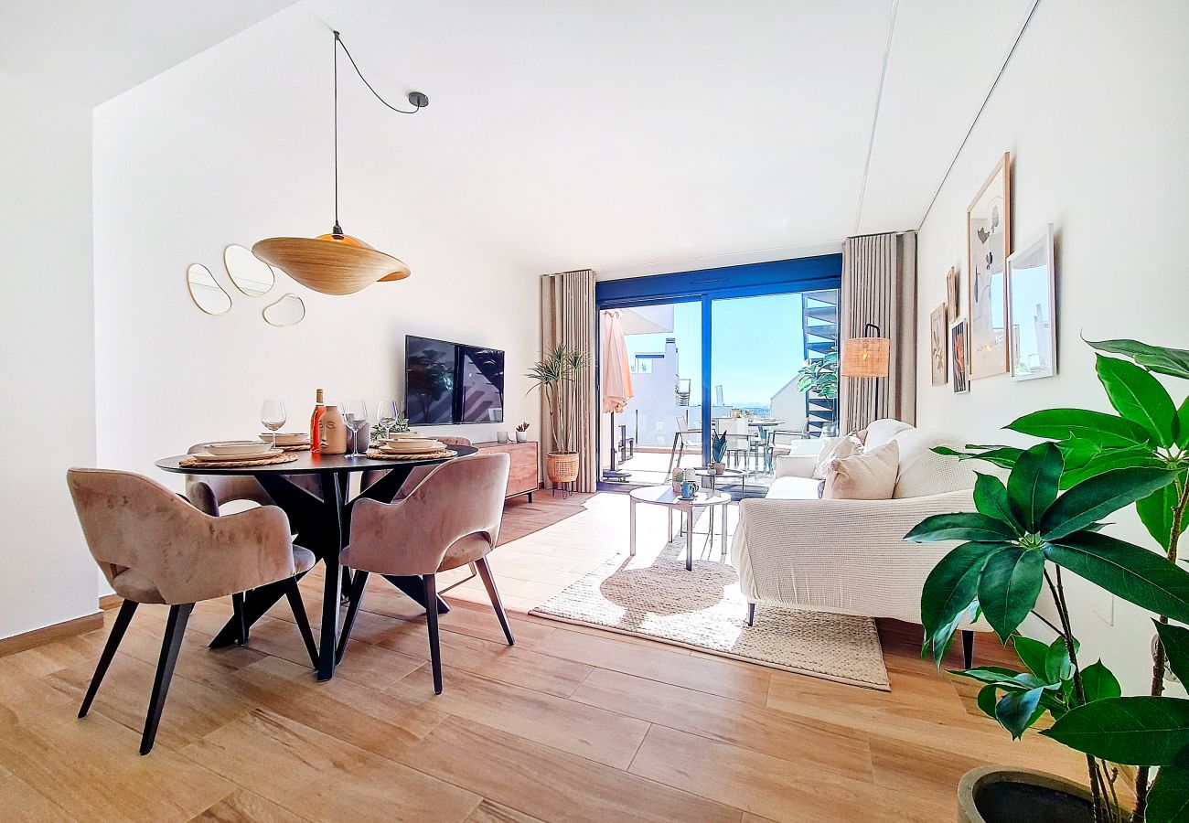 Apartment in San Javier - Penthouse with private roof terrace with jacuzzi