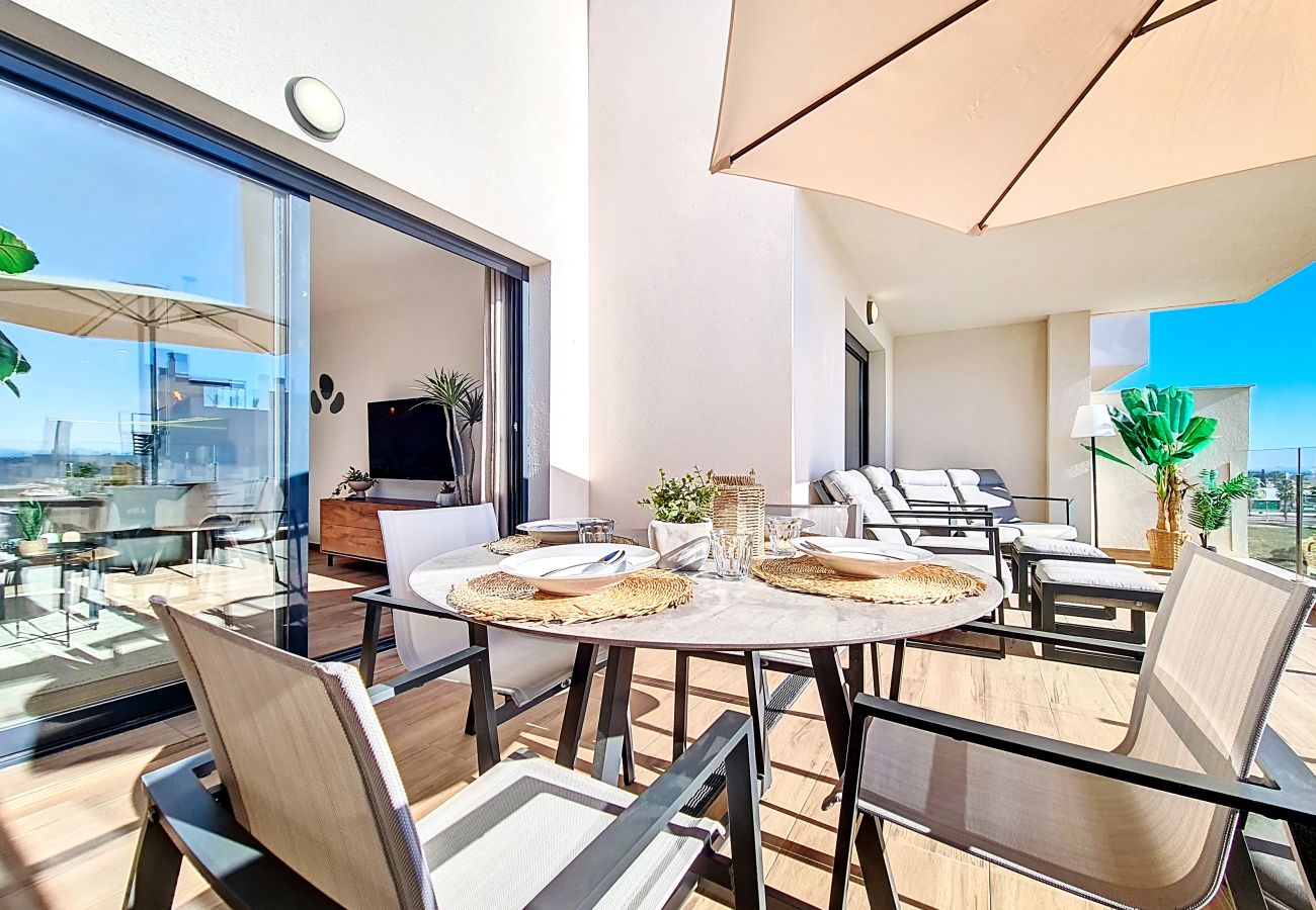 Apartment in San Javier - Penthouse with private roof terrace with jacuzzi