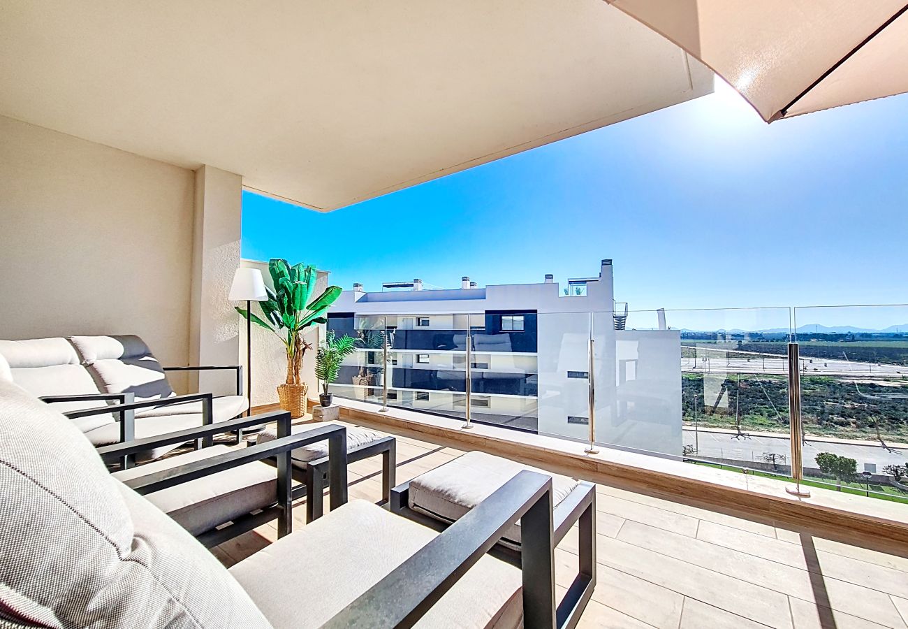 Apartment in San Javier - Penthouse with private roof terrace with jacuzzi