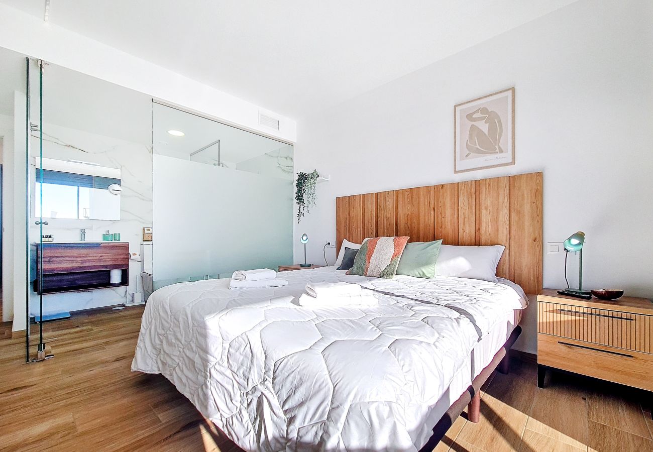 Apartment in San Javier - Penthouse with private roof terrace with jacuzzi