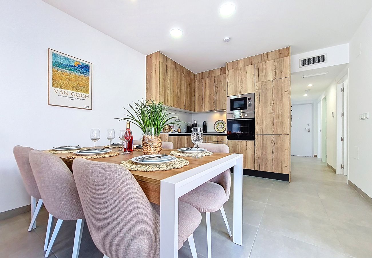 Apartment in San Pedro del Pinatar - Penthouse apartment, roof terrace and pool