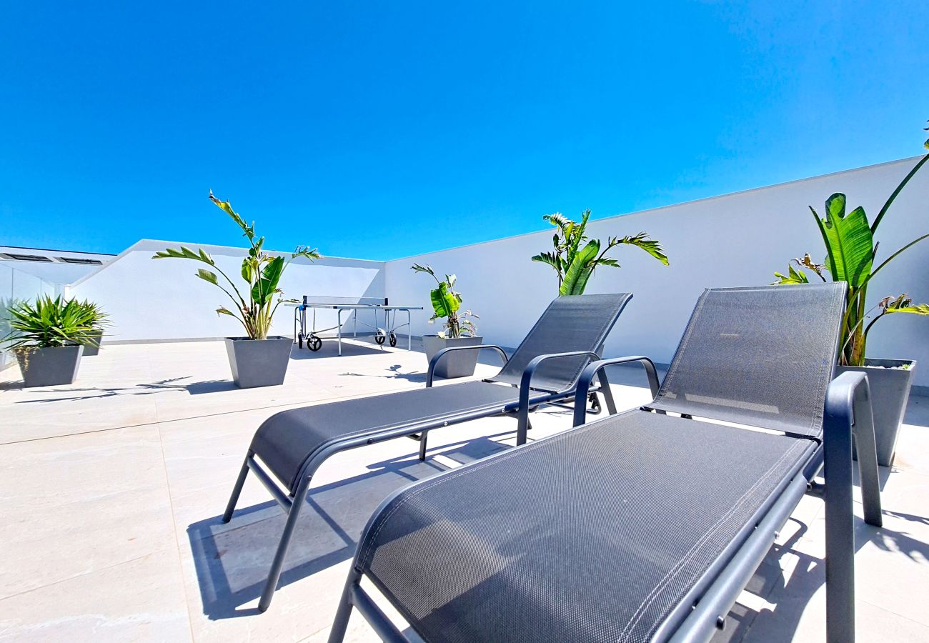 Villa in San Javier - Villa with Private Pool and Roof Terrace