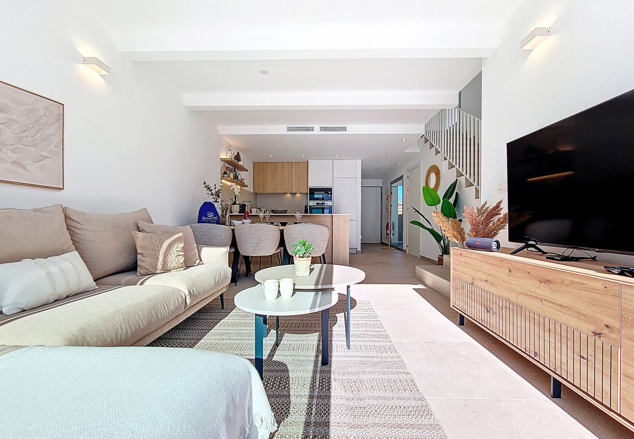 Villa in Los Alcazares - Villa with private pool, roof terrace and BBQ 