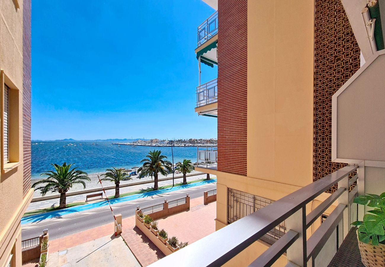 Balcony sea view apartment on the Mar Menor