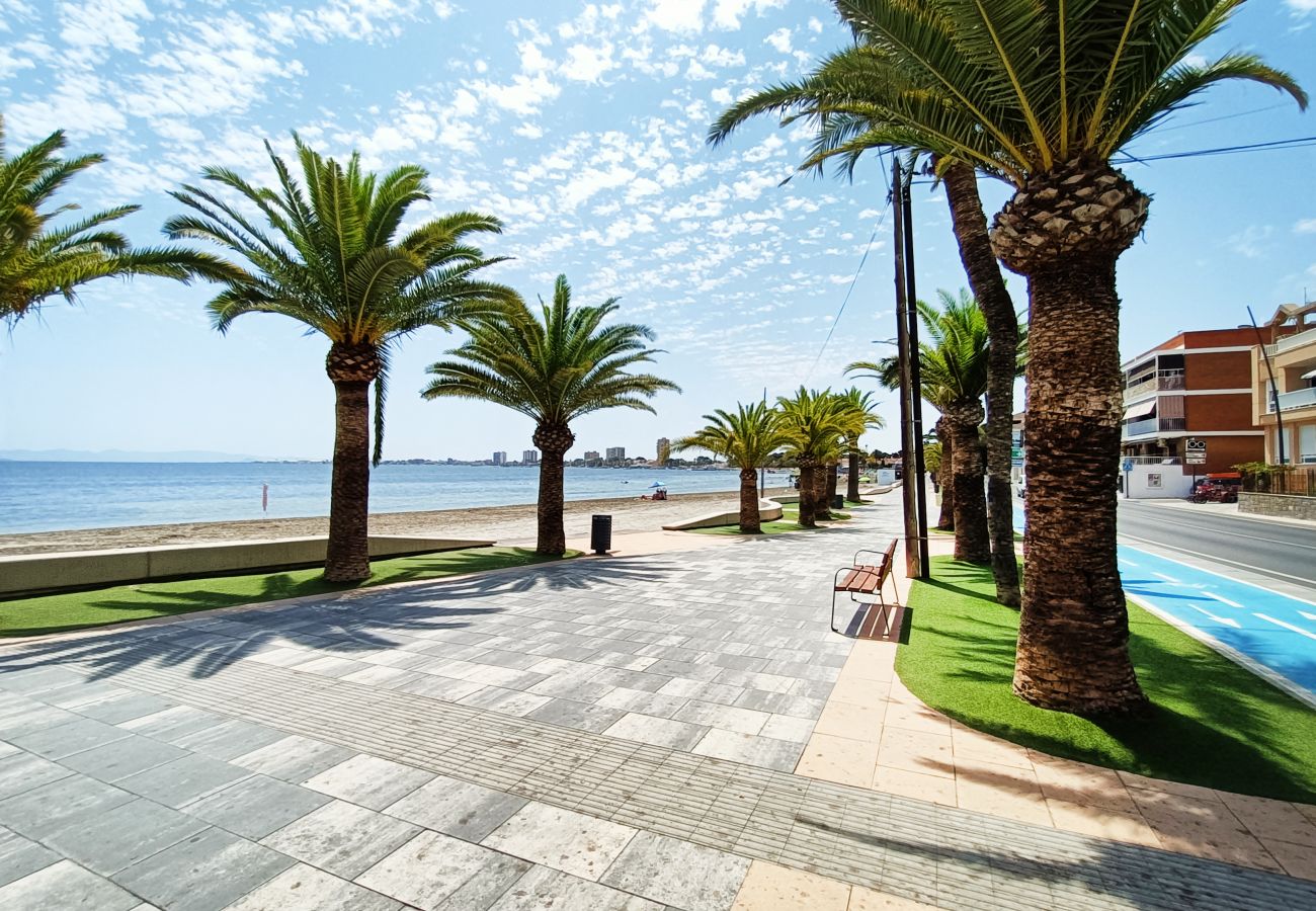 Apartment in San Pedro del Pinatar - Sea-view frontline apartment with balcony
